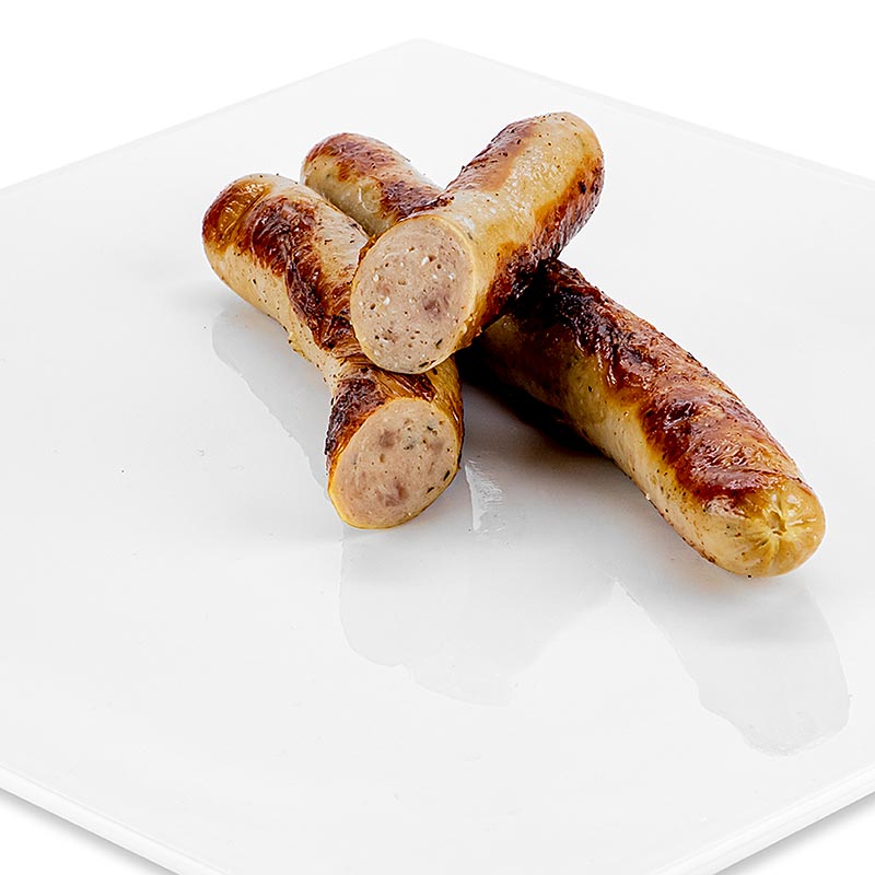 Bratwurst di vitello Willi Kebben - 400 g, 5 pezzi - vuoto