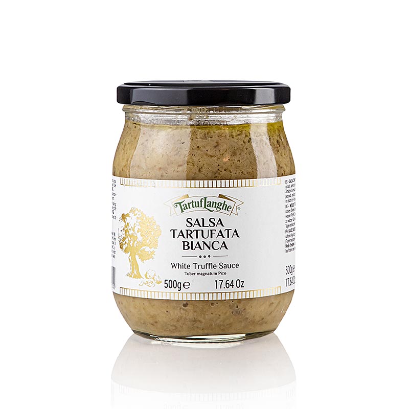 TARTUFLANGHE Sauce mit weißem Trüffel - 500 g - Glas