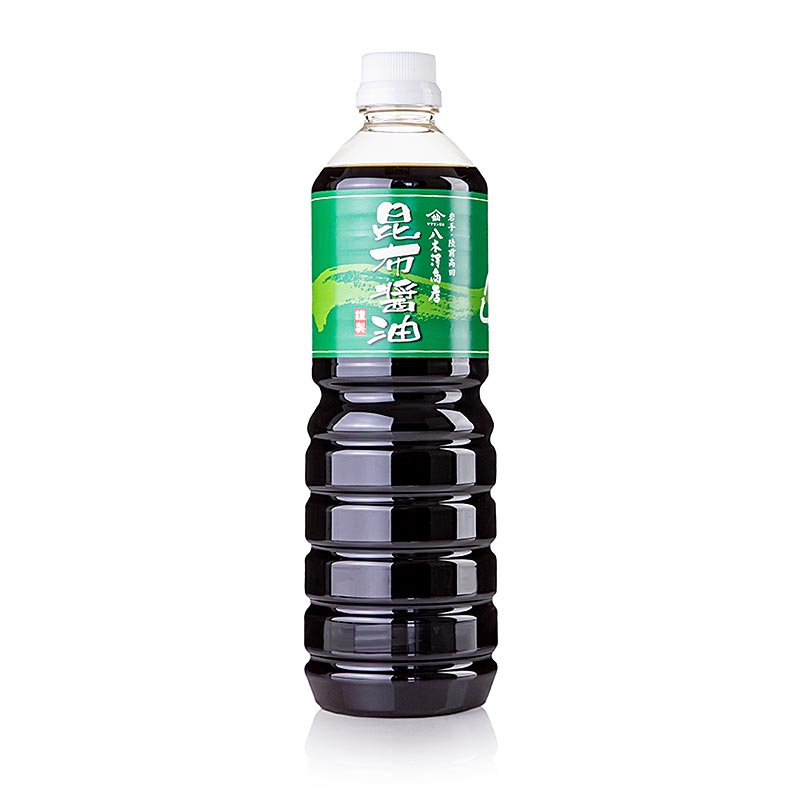 Konbu Shoyu Soja Sauce - salzreduziert, Yagisawa Japan - 1 l - Pe-flasche