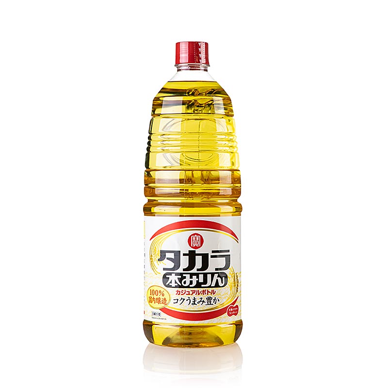 Mirin Takara Hon - zoete rijstwijn, alcoholische kruiden, Japan (GMO) - 1,8L - PE-fles