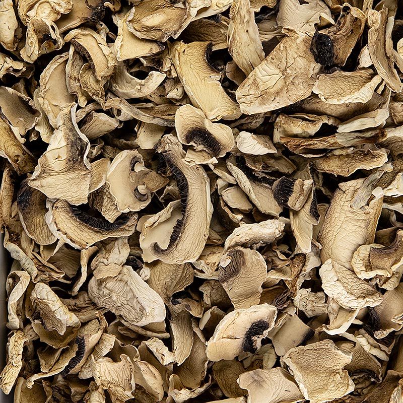 Mushrooms, sliced, dried - 1 kg - bag