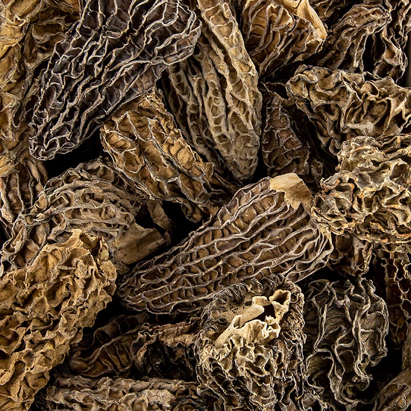 Capete de morel ascutite, jumbo, uscate, chenar - 800 g - sac