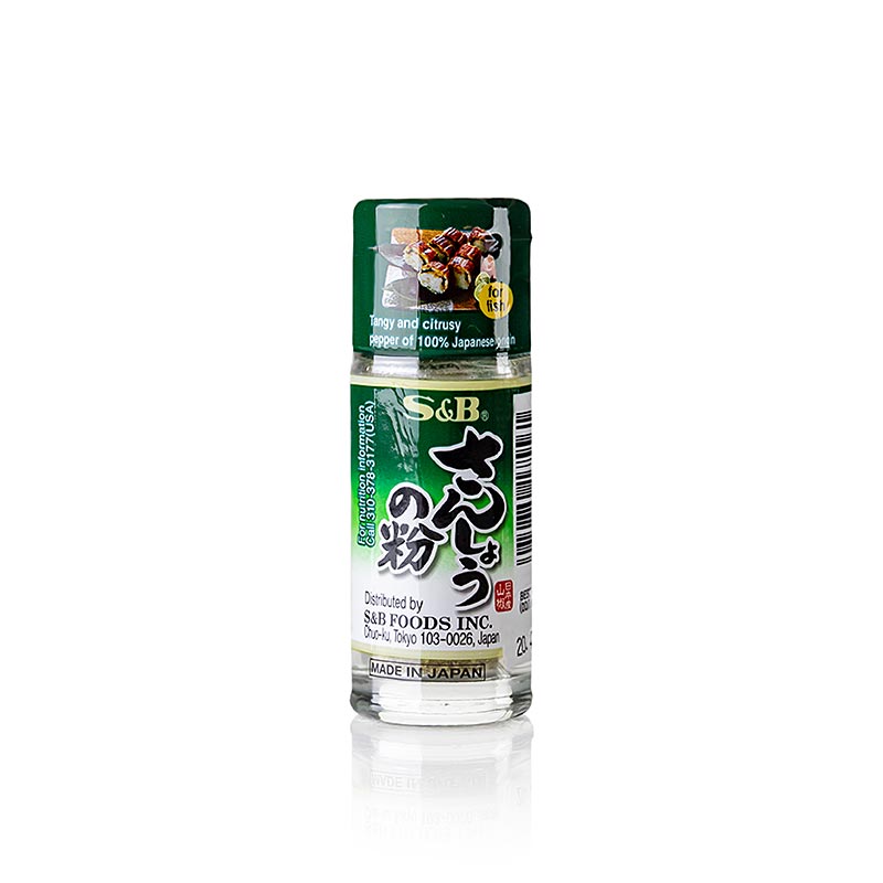 Pebre de Sichuan, pebre de muntanya japones, pebre llimona, Sancho no Kona - 8 g - Vidre