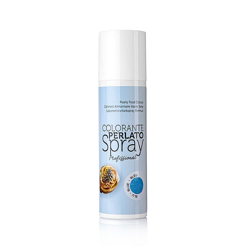 Glitter Spray, Pearly Blue (Mother of Pearl) - 250 ml - Spray can