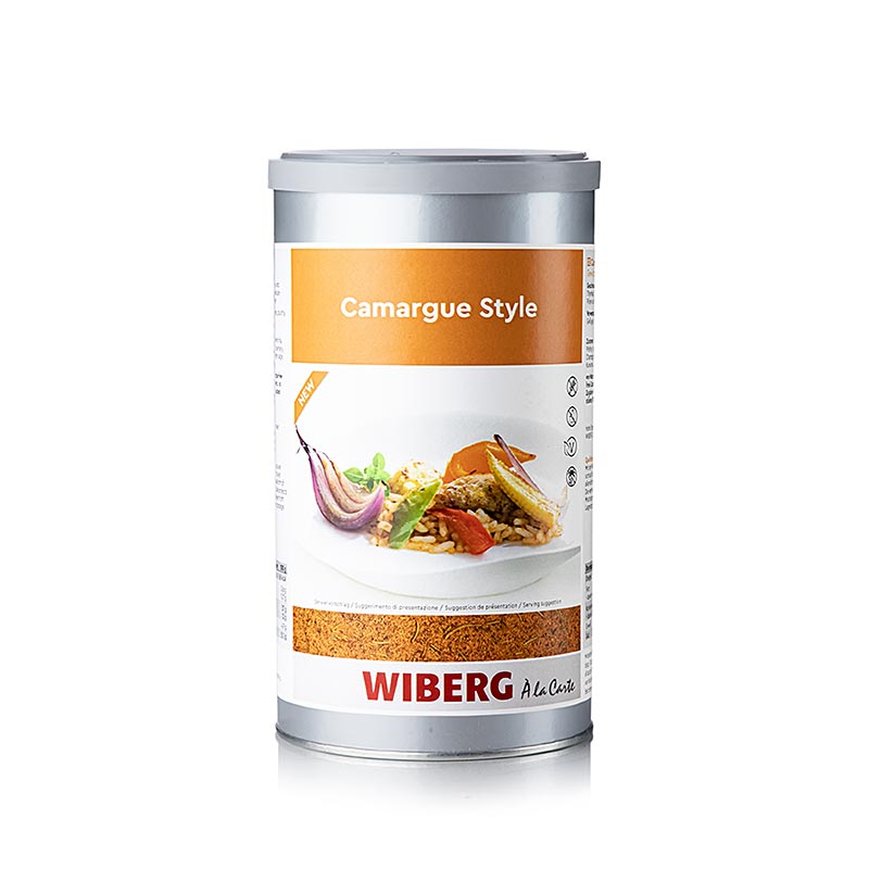 Sel d`assaisonnement Wiberg Camargue - 850g - Boite a aromes