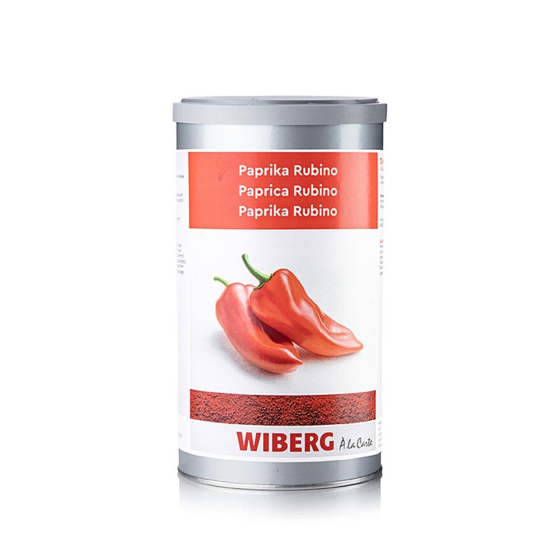 Wiberg Paprika Rubino, delicado, seguro para el aroma - 600g - caja de aromas