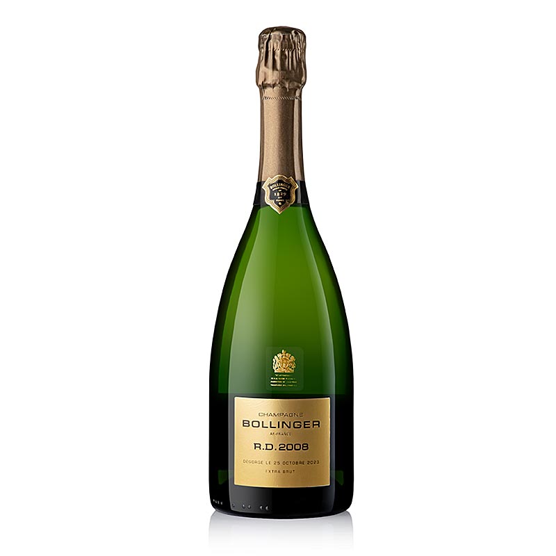 Champagner Bollinger 2008 R.D. Extra brut 0,75 l 98+PP - 750 ml - Flasche