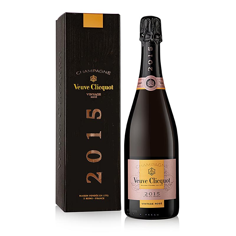 Champagner Veuve Clicquot 2015er Vintage ROSE brut - 750 ml - Flasche