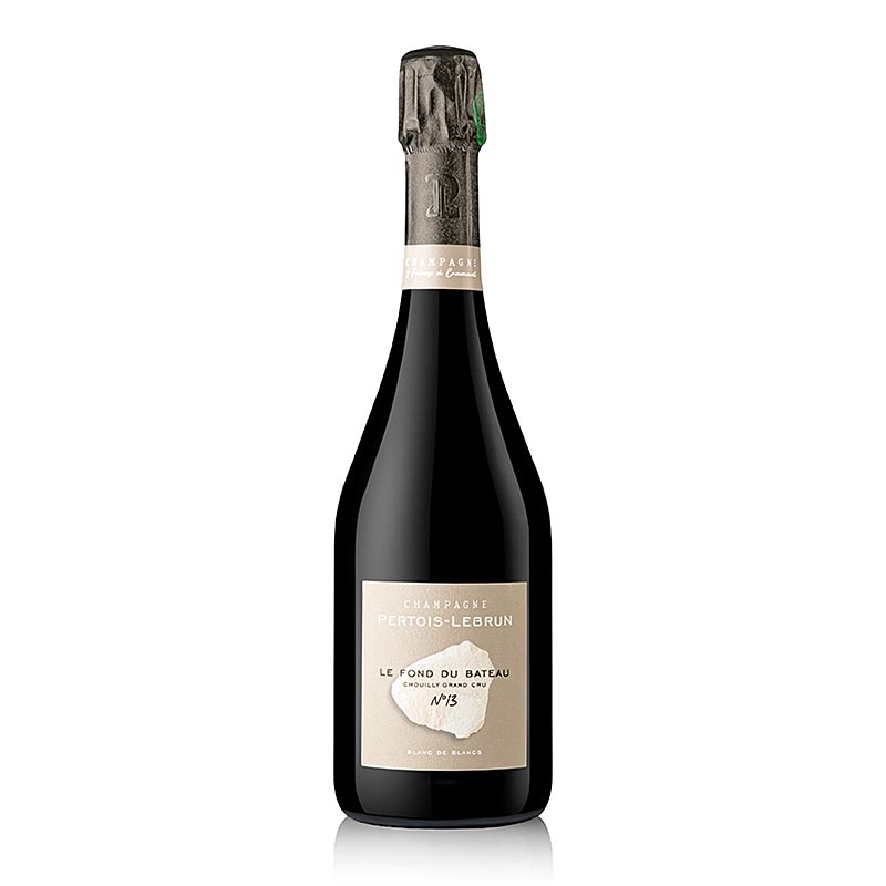 Champagne Pertois-Lebrun 2013 Fond du Bateau Blanc de Blancs Extra Brut - 750 ml - Fles