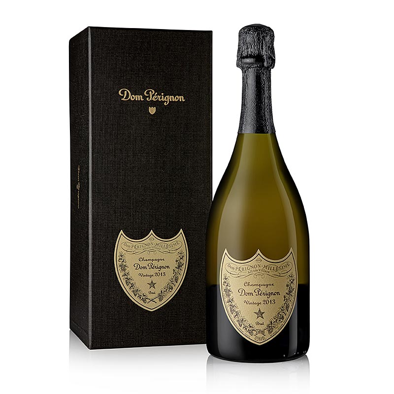 Champagner Dom Perignon 2013er WEISS brut, Prestige-Cuvee, in GP - 750 ml - Flasche