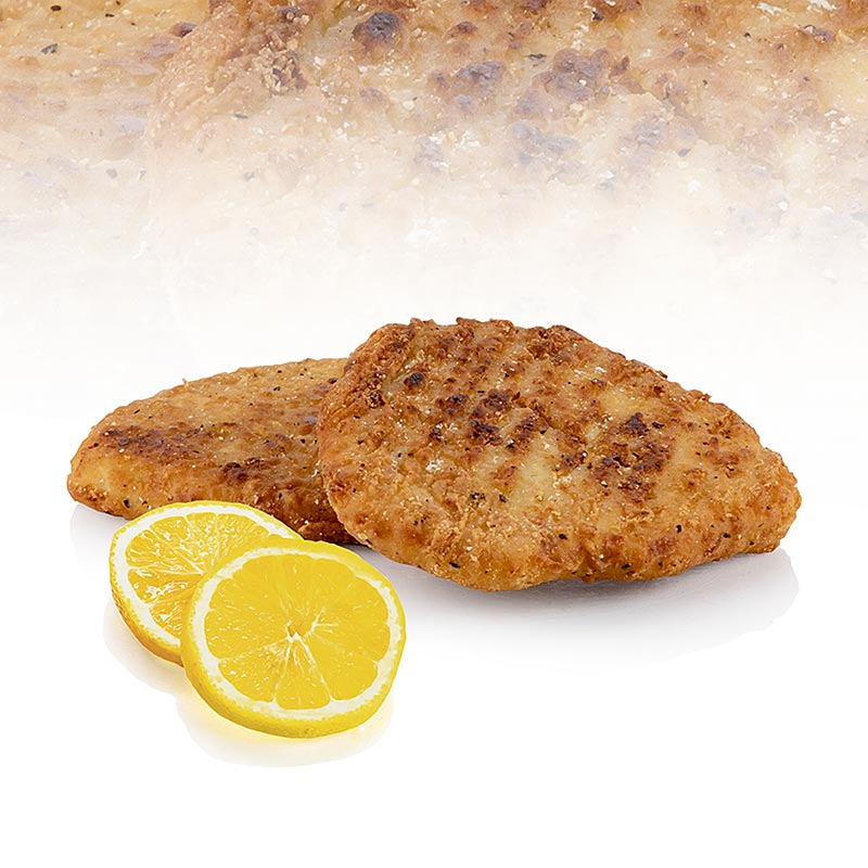 Tindle Burger, chicken burger patties made from plants, 120g each - 3.28 kg, approx. 28 pieces - Cardboard