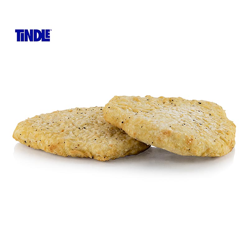 Tindle Burger, Hähnchenburger Patties aus Pflanzen, a 120g - 3,28 kg, ca.28 Stück - Karton