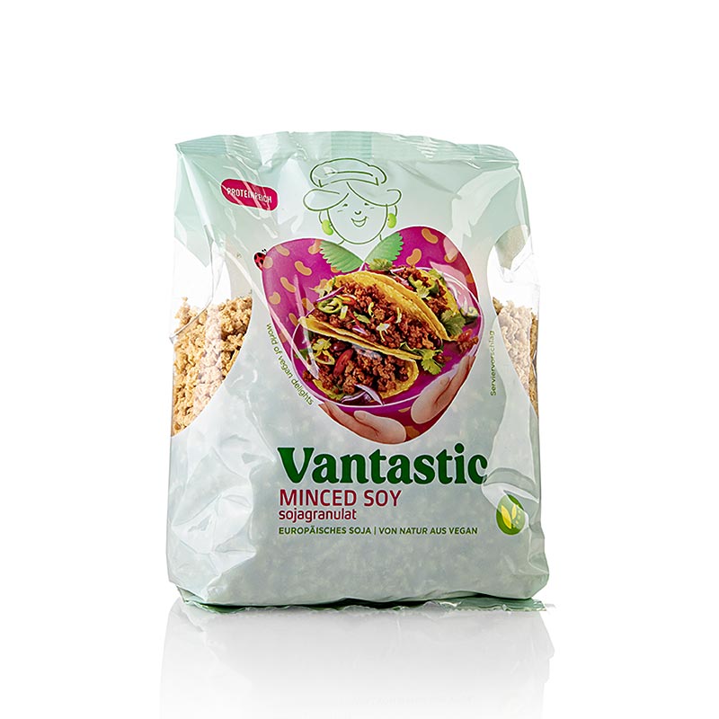 Soja Granulat, vegan, Vantastic Foods - 300 g - Schachtel