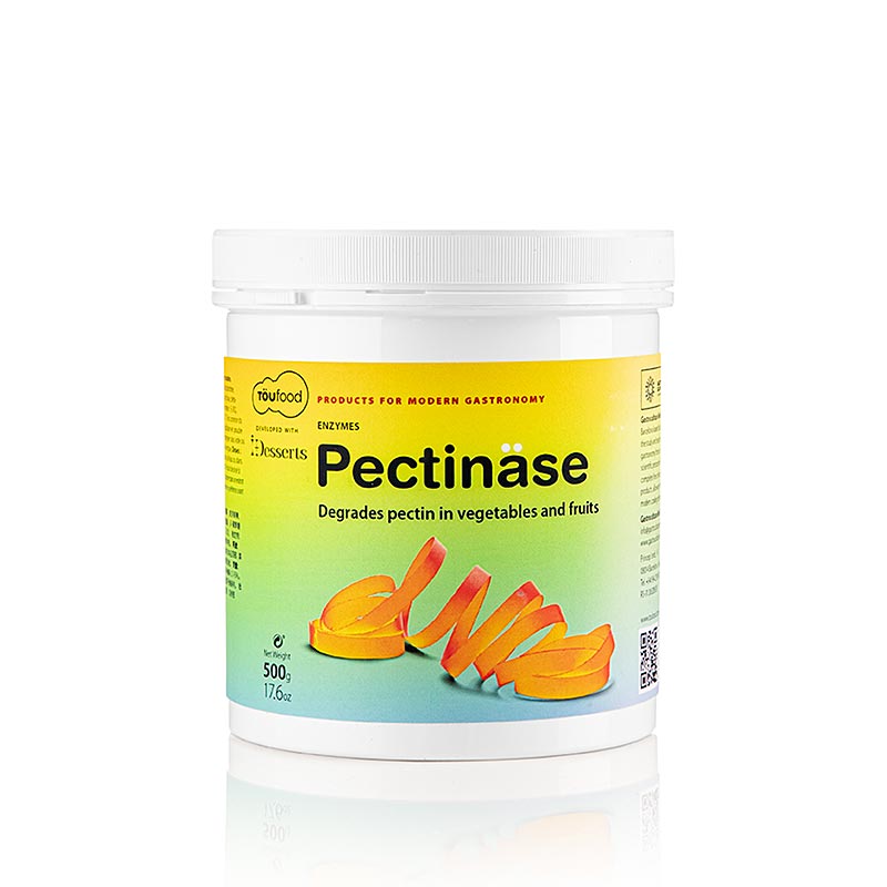 PECTINÄSE Powder, Pectinase Enzym, 500g, TÖUFOOD - 500 g - Pe-dose