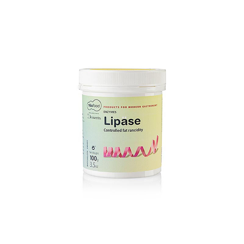 LIPASE Powder, Lipase Enzym, 100g, TÖUFOOD - 100 g - Pe-dose