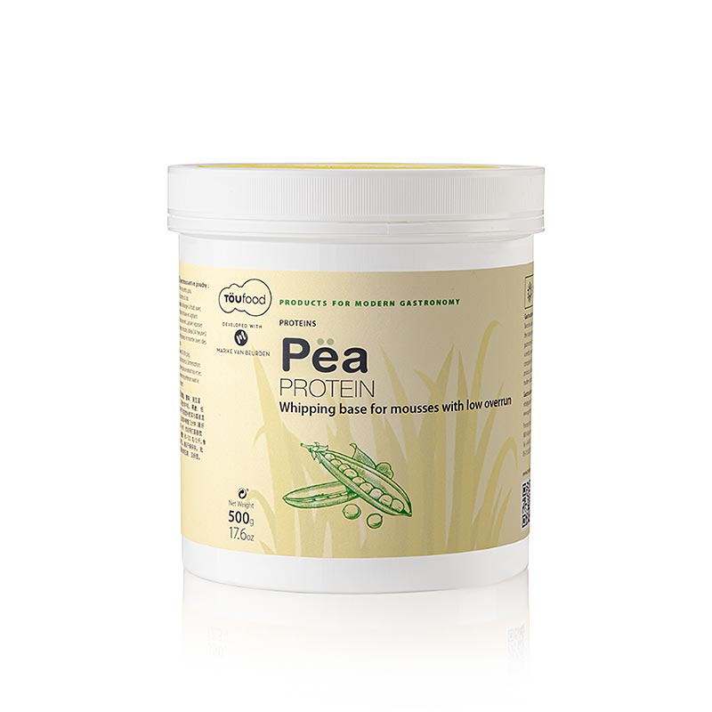 PEA PROTEIN, Erbsen Protein, 500g, TÖUFOOD - 500 g - Pe-dose