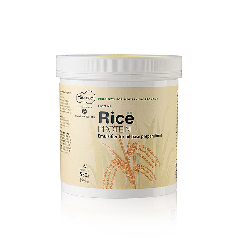 RICE PROTEIN, Reis Protein, 550g, TÖUFOOD - 550 g - Pe-dose