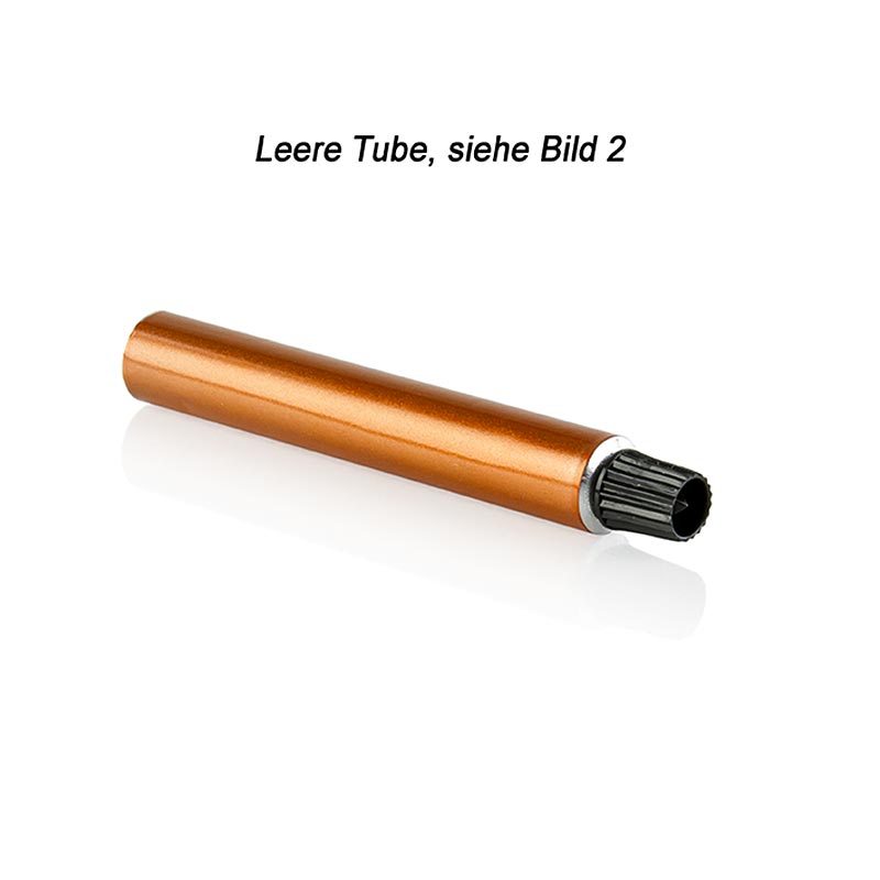 Tube for filling, copper, 15ml, empty, 100% Chef - 10 pieces - bag