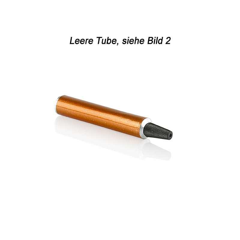 Tube for filling, copper, 7ml, empty, 100% Chef - 10 pieces - bag