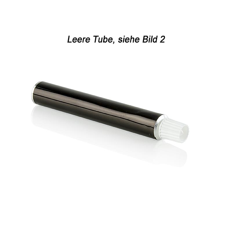 Tube for filling, black, 15ml, empty, 100% Chef - 10 pieces - bag