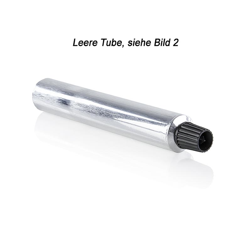 Tube zum Befüllen, silber, 30ml, ohne Inhalt, 100 % Chef - 10 Stück - Beutel