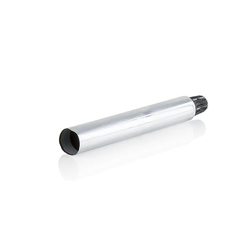 Tube for fylling, soelv, 15ml, tom, 100% Chef - 10 stk - bag