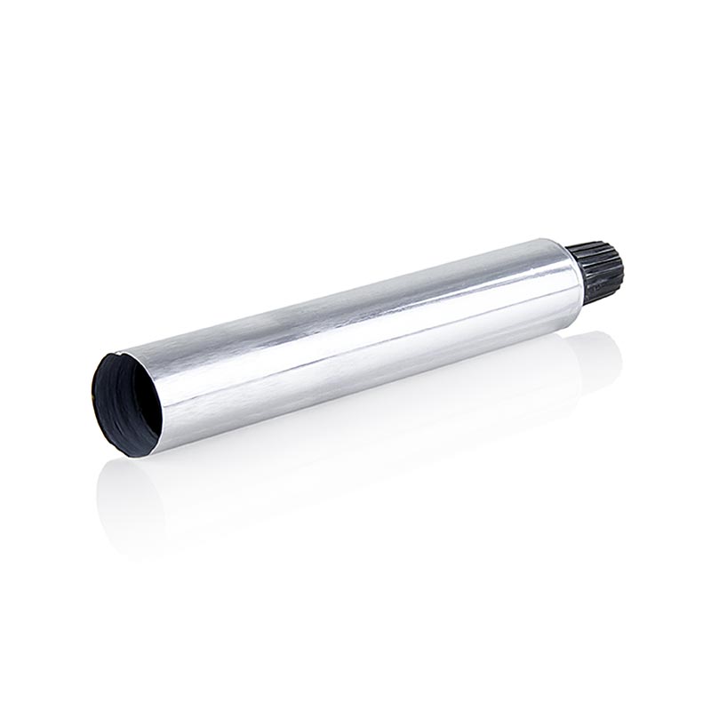 Tube for filling, silver, 30ml, empty, 100% Chef - 10 pieces - bag