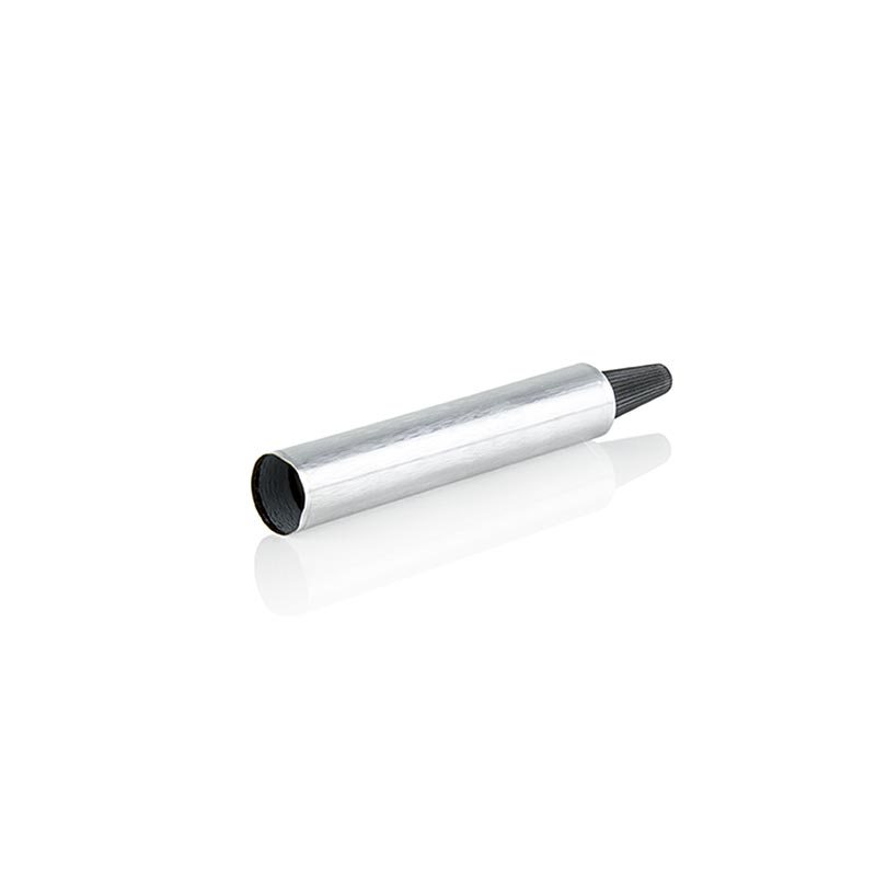 Tube for filling, silver, 7ml, empty, 100% Chef - 10 pieces - bag