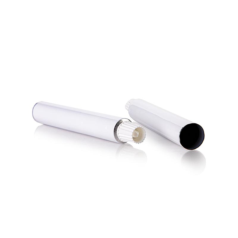 Tube voor vulling, wit, 15ml, leeg, 100% Chef - 10 stuks - tas