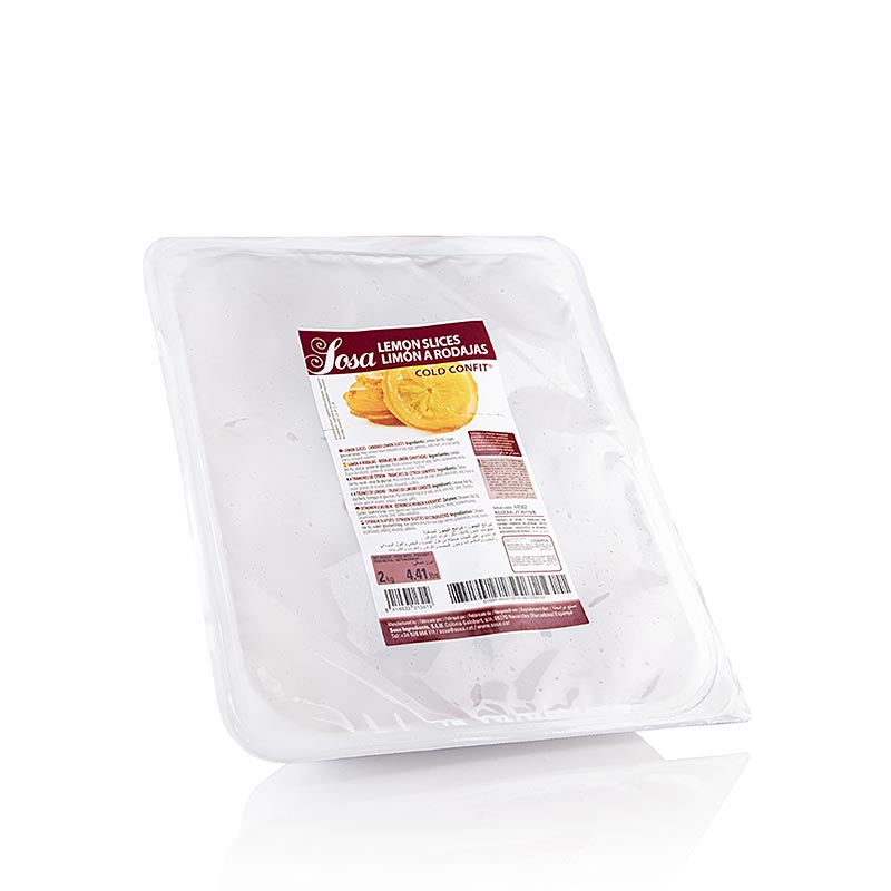 Sosa Cold Confit Zitronen Scheiben, confiert, (44582) - 2 kg - Blister