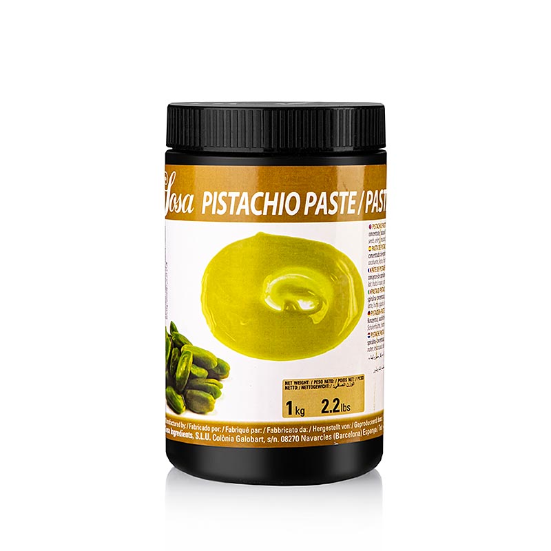 Sosa Pistachio Paste (44132) - 1 kg - PE can