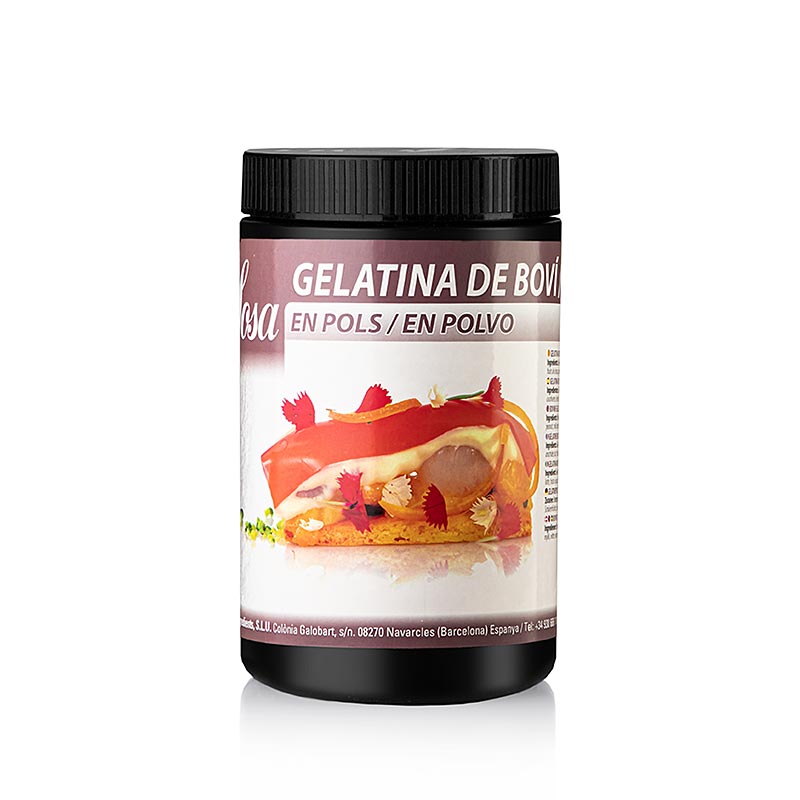 Gelatine de boeuf Sosa, poudre - 750g - Pe peut