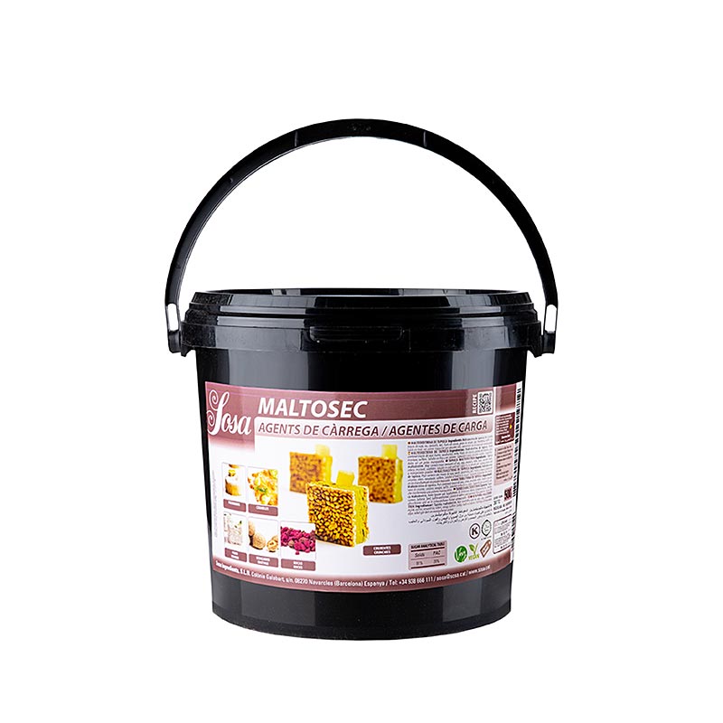 Sosa Textura Maltosec (maltodextrin from tapioca) - 500 g - PE bucket