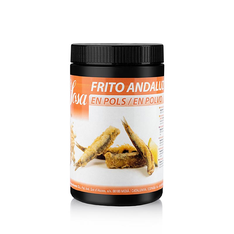 Tempura Andaluz, base de farinha de grao de bico - 500g - Pe pode