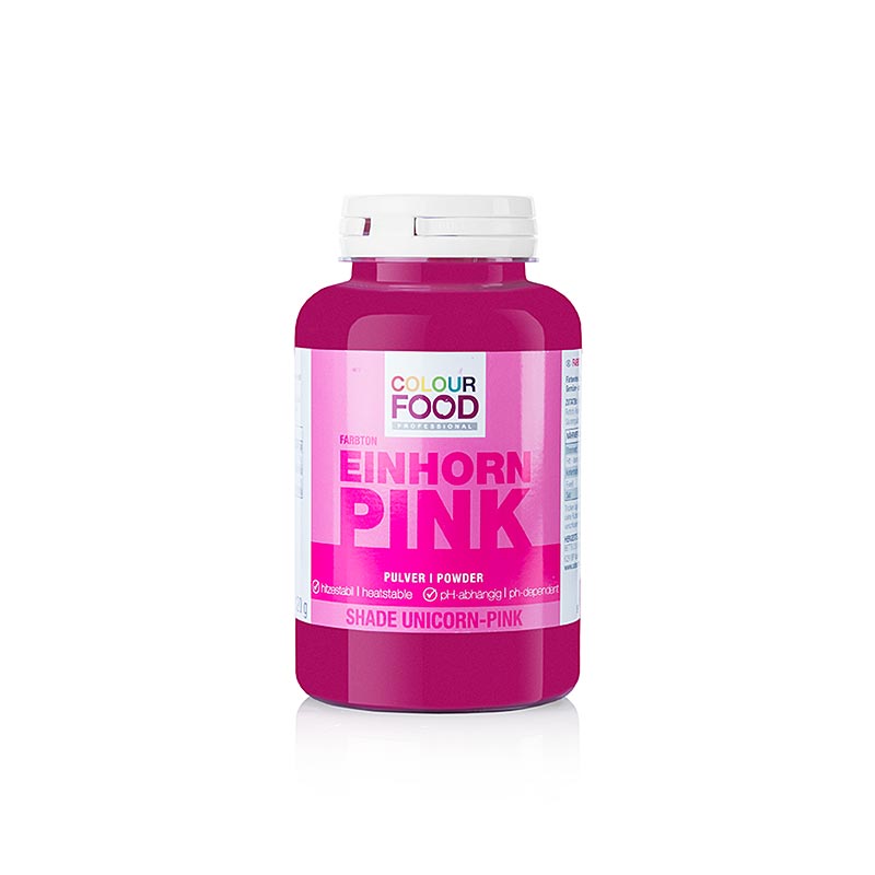 BColors Lebensmittelfarbe - Einhorn Pink, Pulver, fett- & wasserlöslich, vegan - 120 g - Pe-dose