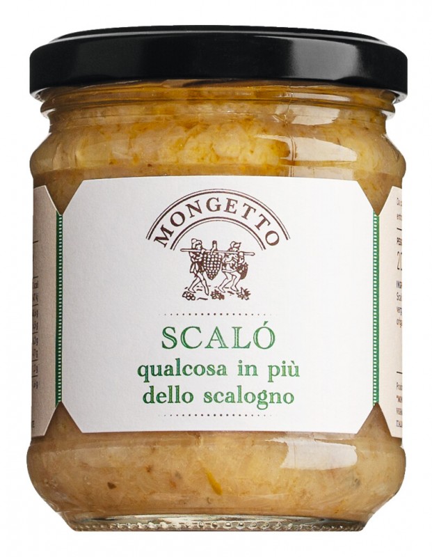 Scalo, shallot spread with herbs, Mongetto - 200 g - Glass