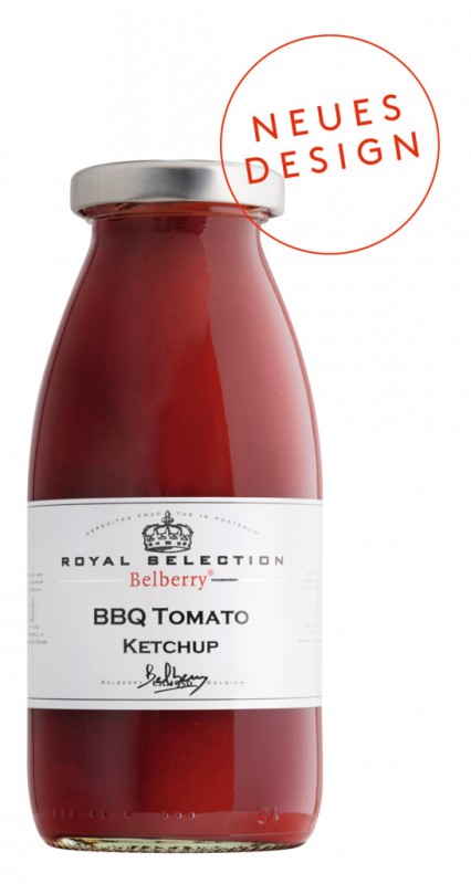 BBQ Tomato Ketchup, BBQ Tomatenketchup, Belberry - 250 ml - Flasche