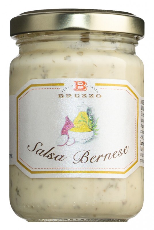 Salsa Bernese, Bernese sauce, Apicoltura Brezzo - 125 g - Glass