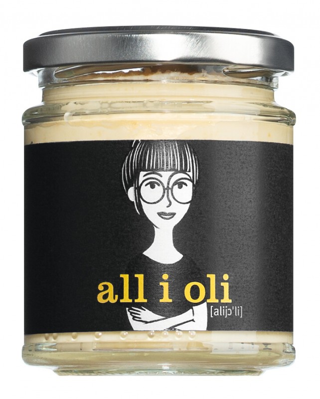 All i oli, Knoblauchmayonnaise, La Cocina de Lola - 160 g - Glas