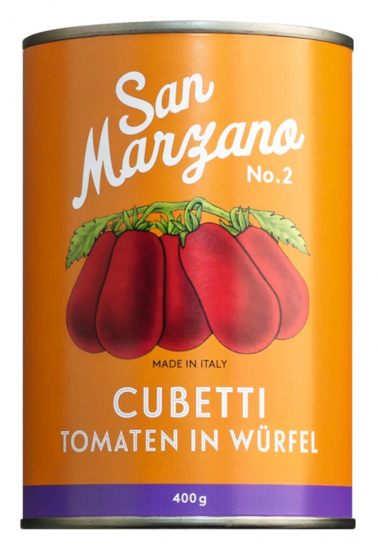 Cubetti Vintage, Tomaten in Würfel, Il pomodoro piu buono - 400 g - Dose