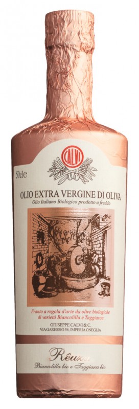 Olio extra vergine Reuza, Bio, Natives Olivenöl extra Rose, Bio, Calvi - 500 ml - Flasche