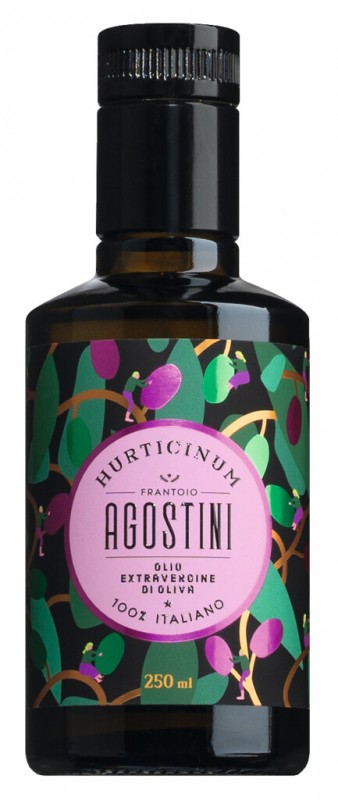 Hurticinum - Selezione Delicata, Olio Extra Vergine di Oliva, Frantoio Agostini - 250 ml - Bottiglia