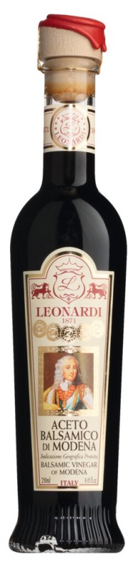 Ercole Aceto Balsamico di Modena I.G.P., Aceto Balsamico di Modena I.G.P., Leonardi - 250 ml - Flasche