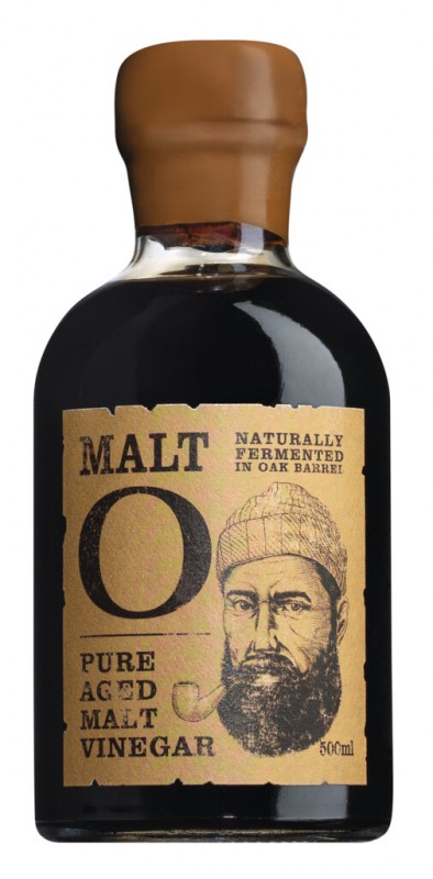 Malt Vinegar, Barley Malt Vinegar, NeroModena - 500 ml - Bottle