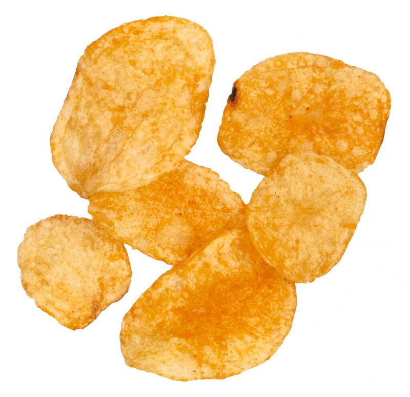 Chips Smoky Paprika, potato chips with smoked paprika, Sal de Ibiza - 125 g - Piece