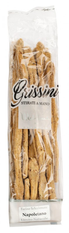 Grissini napoletani, Grissini nach neapoletaner Art, Panificio e Biscottificio Malafronte - 250 g - Stück