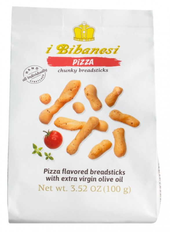 i Bibanesi Pizza, Bibanesi m. nativem Olivenöl extra, Pizzageschmack, Bibanesi - 100 g - Beutel