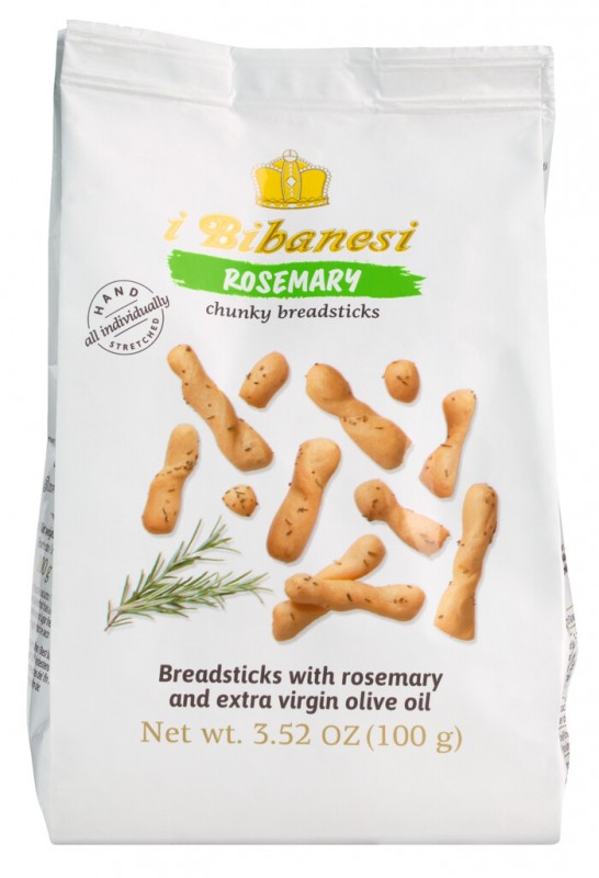 i Bibanesi Rosmarino, Bibanesi m. nativem Olivenöl extra, Rosmarin, Bibanesi - 100 g - Beutel