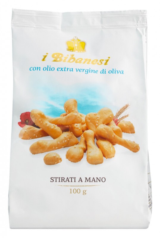 i Bibanesi Classici, Bibanesi all`olio extravergine di oliva, Bibanesi - 100 g - borsa