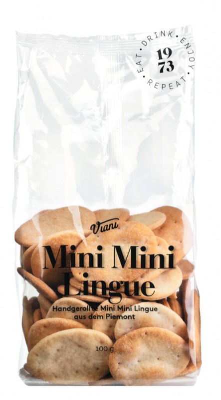 Mini Mini Lingue, Extra Small Mother-in-Law Tongues, Viani - 100 g - bag